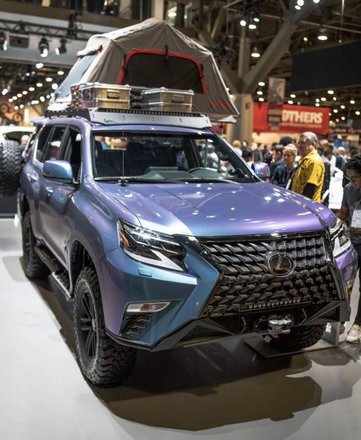 Prinsu / CBI Roof Rack For 2010-Current Lexus GX460 (NEW)