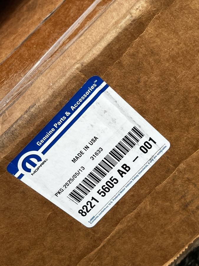 Mopar 2020-2026 Jeep Gladiator Rubicon Rock Rails (NEW)
