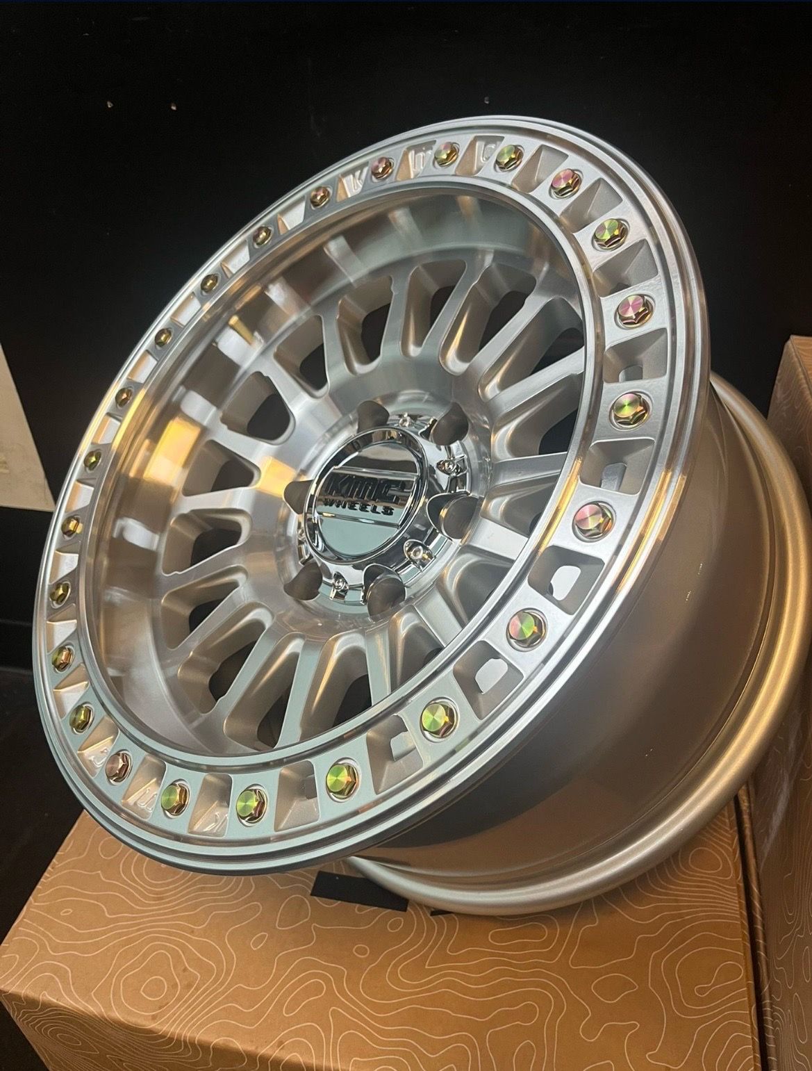 KMC KM552 IMS WHEELS 17x8.5, 6x139.7 Machined Set of 4