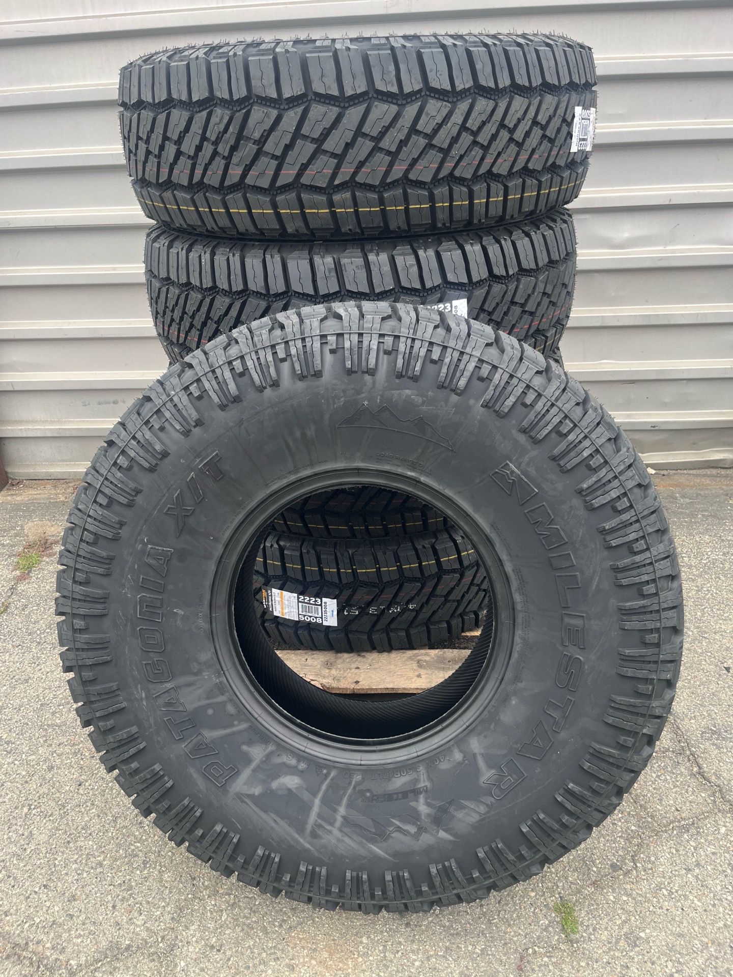 Milestar Patagonia XT 40-13.50-17 Set of 5 NEW