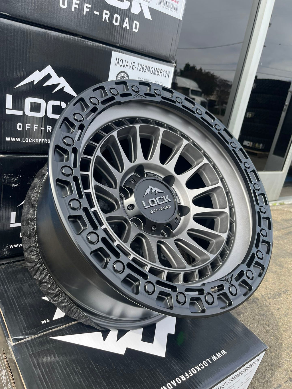 Lock Off-Road Mojave Wheels 17x9 6x139.7 (4 New)