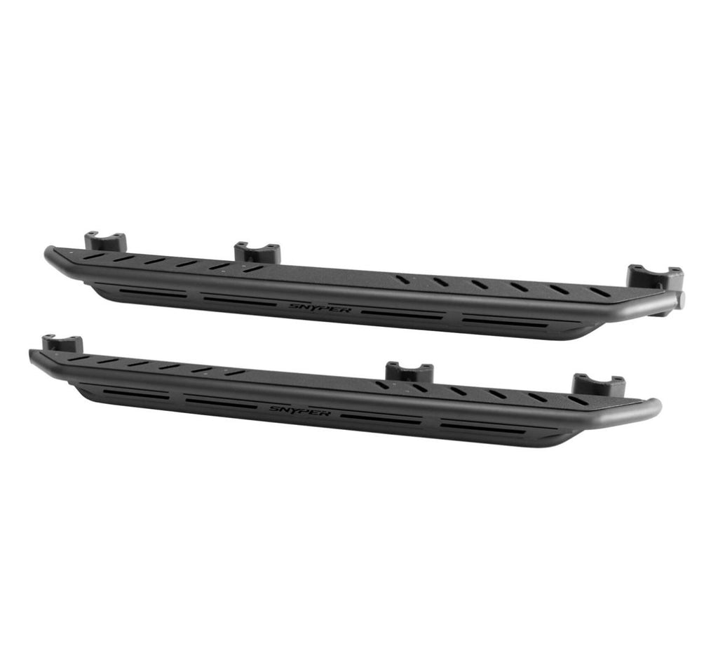 Westin Triple Tube Rock Rail Steps Textured Black Steel